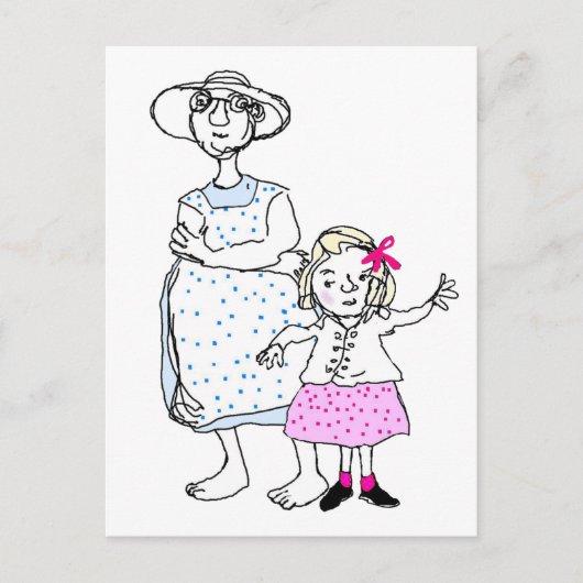 Love Gran Briefkaart (Voorkant)