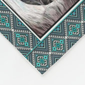 Love Grandson | Brief aan mijn kleinzoon van oma Fleece Deken (Hoek)