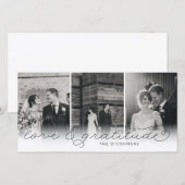 Love & Gratitude Weddenschap Bedankt Fotokaarten (Voorkant / Achterkant)