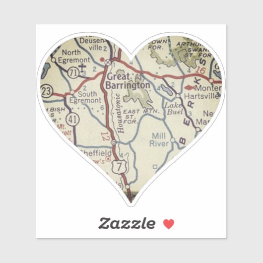 Love Great Barrington Sticker (Vel)