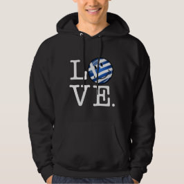 Love Greece | glimlach vlag Hoodie