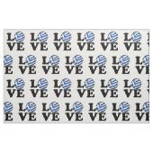 Love Greece | glimlach vlag Stof (Fat Quarter)