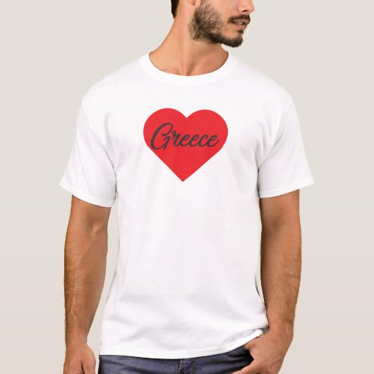Love Greece T-shirt (Voorkant)