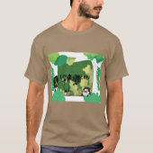LOVE GREEN T-SHIRT (Voorkant)