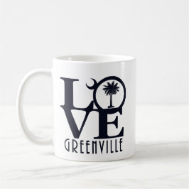 LOVE Greenville SC 11oz Koffiemok