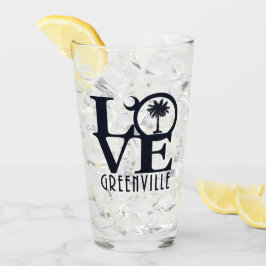 LOVE Greenville SC Glas