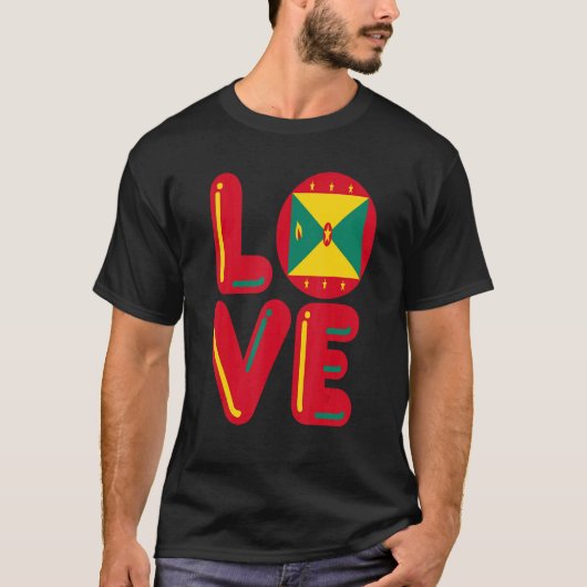 LOVE Grenada T-shirt (Voorkant)