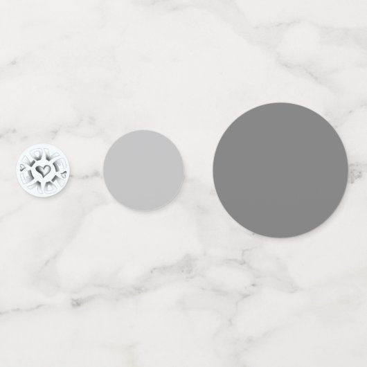 Love Grey Confetti (Voorkanten)