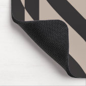 Love Grey on Black Muismat (Hoek)