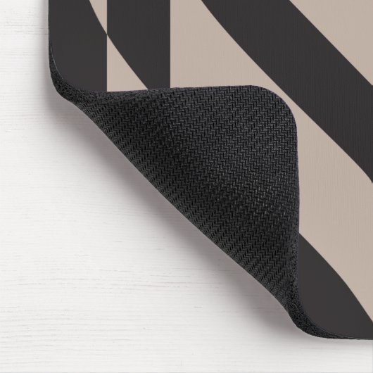 Love Grey on Black Muismat (Hoek)