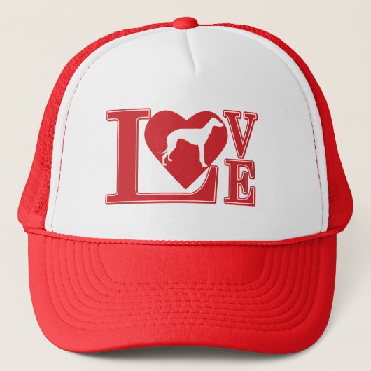 LOVE-Greyhound Trucker Pet (Voorkant)
