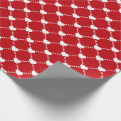 Love Grid Wrapping Paper Cadeaupapier (Hoek)