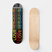 LOVE GROOVE JMT 7 3/4" Skateboard Dek (Voorkant)