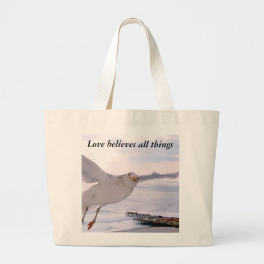 Love_ Grote Tote Bag (Voorkant)