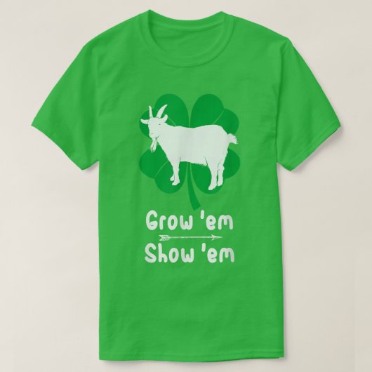 Love Growing, Showing Livestock Farmer Costume T-shirt (Design voorkant)