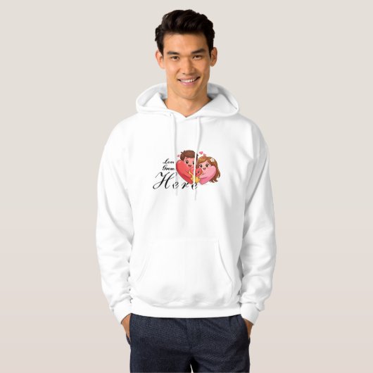 Love Grows Here Hoodie (Voorkant volledig)