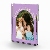 Love Grows Here Modern Arch Lemon Wisteria Fotoblokken (Rechts)