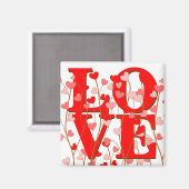 LOVE Grows Magnet (Voorkant / Achterkant)