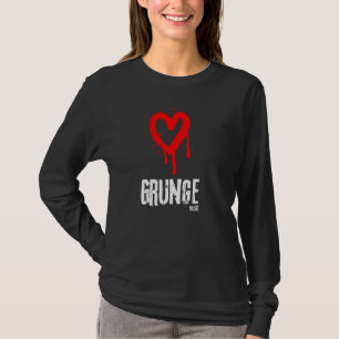 Love Grunge Muziek T-shirt