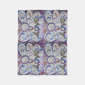 Love Guardian Angel Art Custom Fleece Deken (Voorkant)