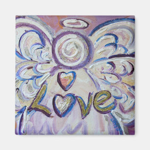 Love Guardian Angel Word Custom Magnets Magneet
