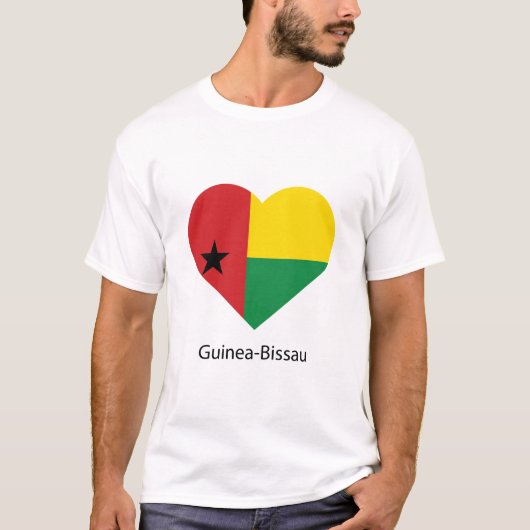 Love Guinee-Bissau T-shirt (Voorkant)