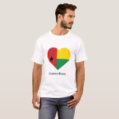 Love Guinee-Bissau T-shirt (Voorkant volledig)