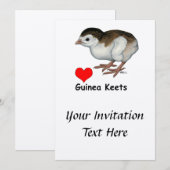 Love Guinee Keets Kaart (Voorkant / Achterkant)