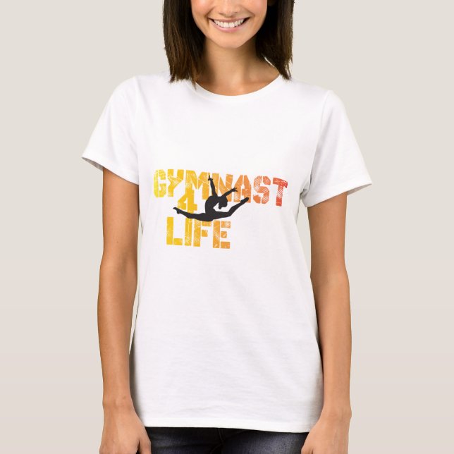 Love Gymnastics 4 Life T-shirt (Voorkant)