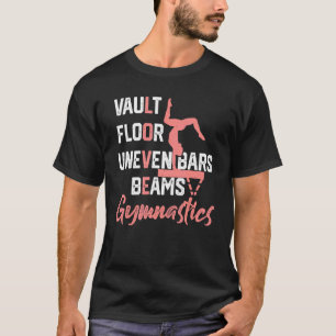 Love Gymnastics Beam Artistic Sport Mannen Women G T-shirt