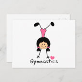 Love Gymnastics Briefkaart (Voorkant / Achterkant)