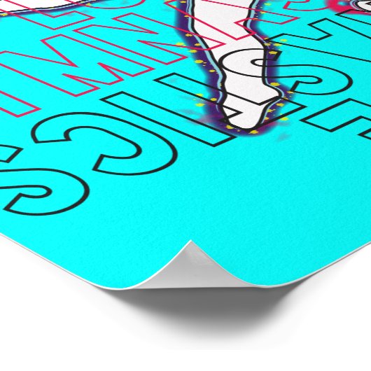 Love Gymnastics Custom Poster (Hoek)