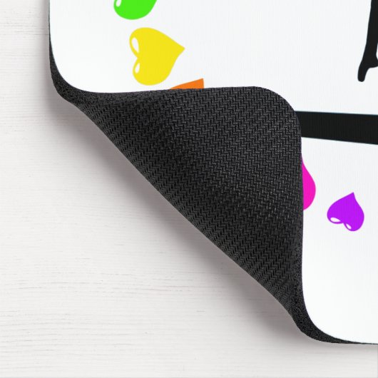 Love Gymnastics Muismat for Computer (Hoek)