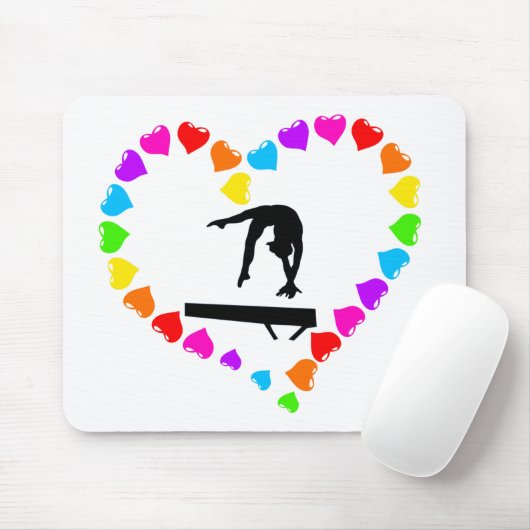 Love Gymnastics Muismat for Computer (Met muis)