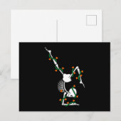 Love Gymnastics Skeleton Gymnast Gymnastic Lover G Aankondigingskaart (Voorkant / Achterkant)