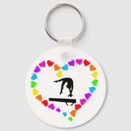 Love Gymnastics Sleutelhanger