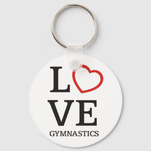 LOVE Gymnastiek Sleutelhanger