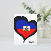 Love Haiti Briefkaart (Staand voorkant)