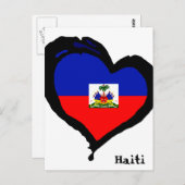 Love Haiti Briefkaart (Voorkant / Achterkant)