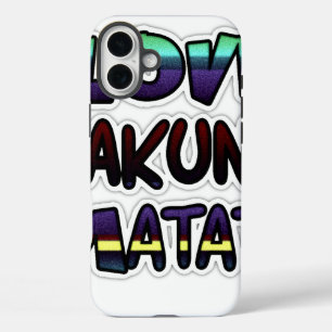 Love Hakuna Matata Gifts iPhone 16 Plus Hoesje