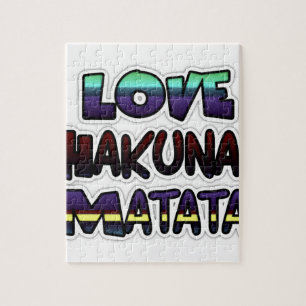 Love Hakuna Matata Gifts Legpuzzel