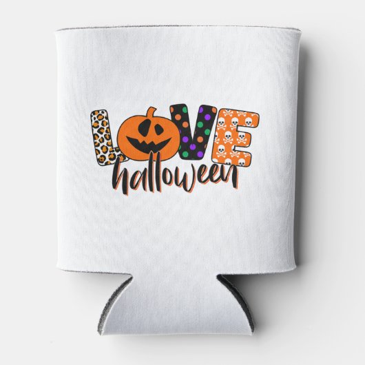 Love Halloween Blikjeskoeler (Voorkant)