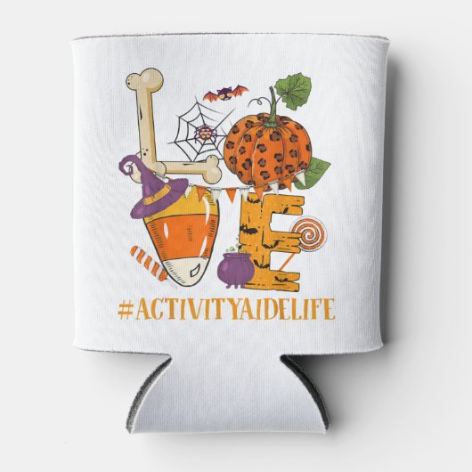 Love Halloween Blikjeskoeler (Voorkant)