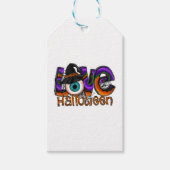 Love Halloween Cadeaulabel (Voorkant)
