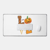 Love Halloween Haarstylist Bureaumat (Keyboard & Muis)