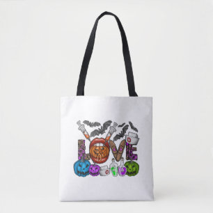 Love Halloween Tote Bag