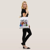 Love Halloween Tote Bag (Op model)