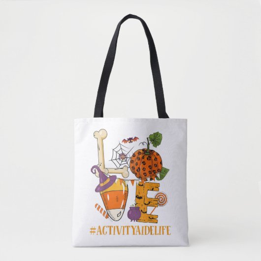 Love Halloween Tote Bag (Voorkant)