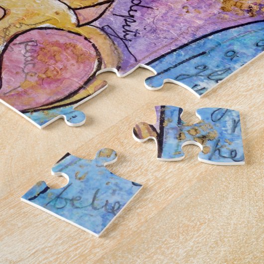 Love Hamsa Legpuzzel (Zijkant)