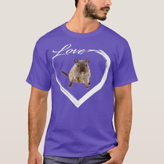 Love Hamster Lover Premium T-shirt (Voorkant)